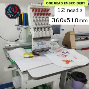 1 head EMBROIDERY machine