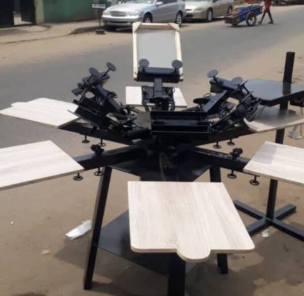 Screen print machine